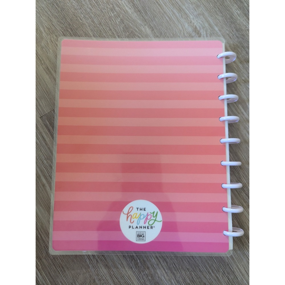 New Happy Planner Notes Disc Bound Notebook Seize The Day Undated Stickers - Picture 13 of 13